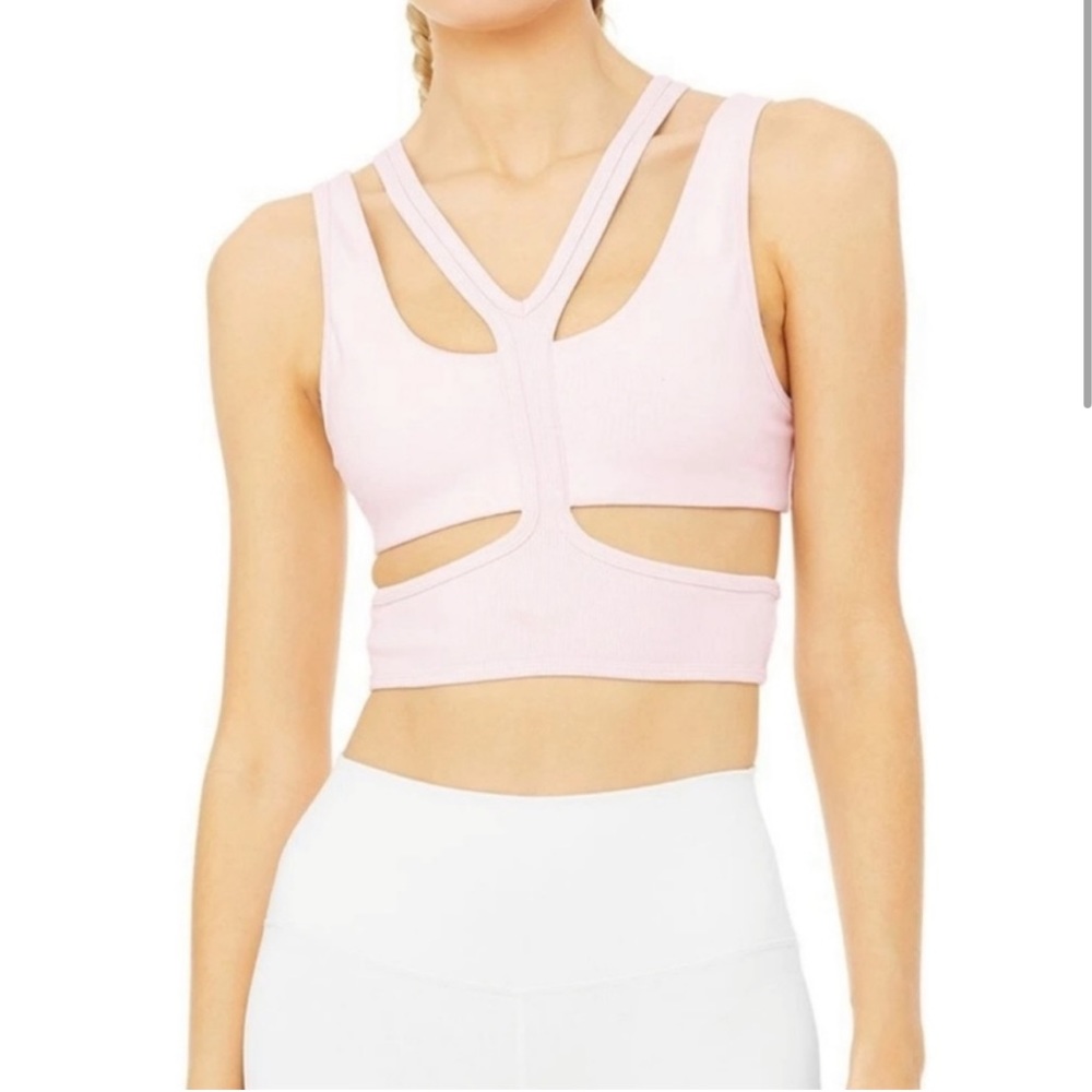 ALO YOGA - TRACKIE SPORTS BRA - XS